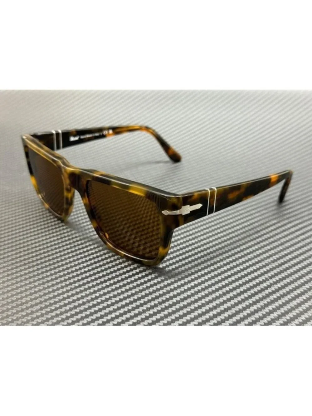 New Persol Men Havana Brown Sunglasses 55-20-145